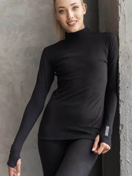 Флісова термобілизна Totalfit чорна