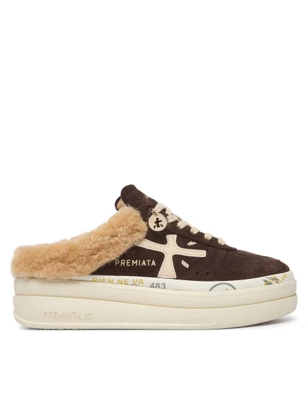Sneakers Premiata Micol Var închis maro