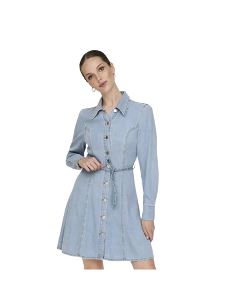 Sukienka jeansowa Jacqueline De Yong niebieska