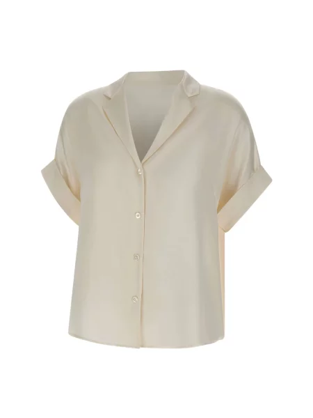 Koszula Eleventy z krótkim rękawem biała