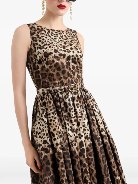 Rochie Dolce & Gabbana cu imagine din poplin