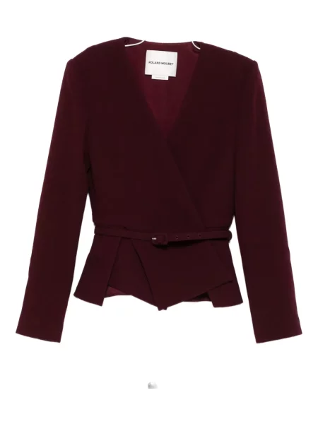 Kurtka Roland Mouret kopertowa czerwona