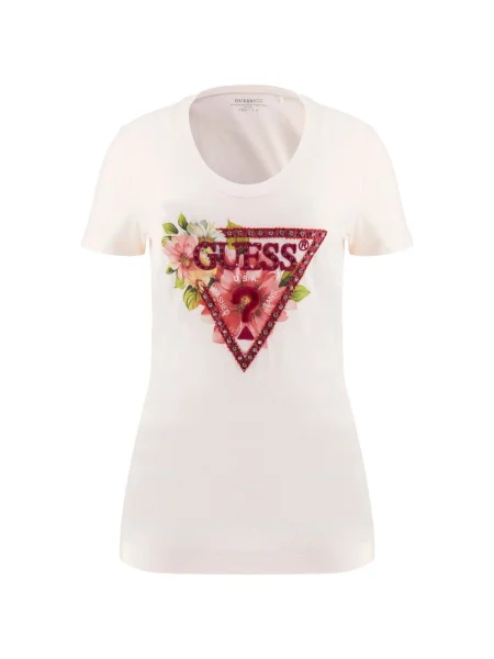 Guess Póló Slim Fit fehér