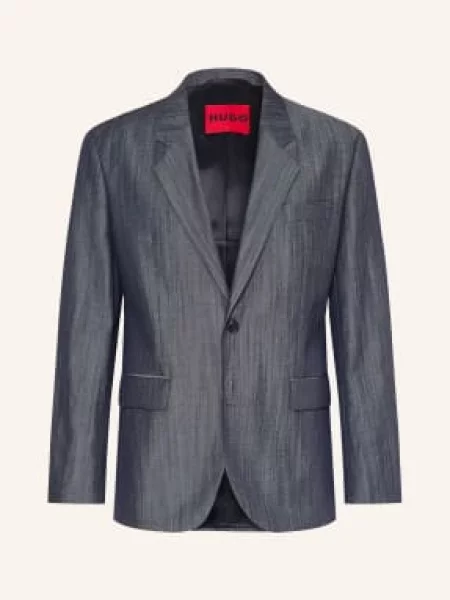 Hugo Sako Karlo Modern Fit open blue modré