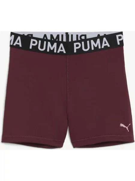 Legginsy krótkie Puma Strong czerwony ciemny XL czarny