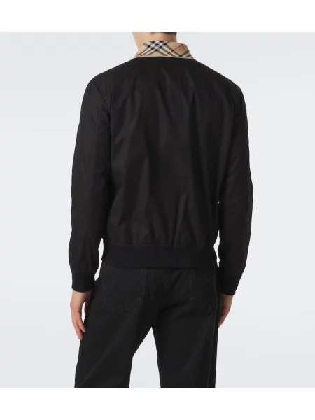 Geacă Burberry în carouri negru