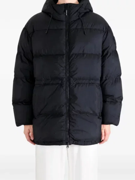 Matlasat palton Canada Goose cu cordon negru