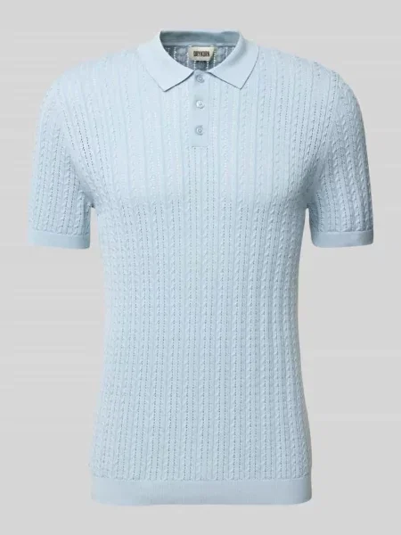 Koszulka polo o kroju slim fit z listwą guzikową model ‘TRITON’ Drykorn