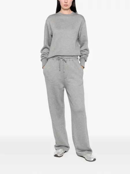 Pantaloni Woc alergare cu cordon gri