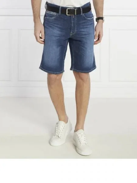 Replay Rövidnadrág | Straight fit | denim kék
