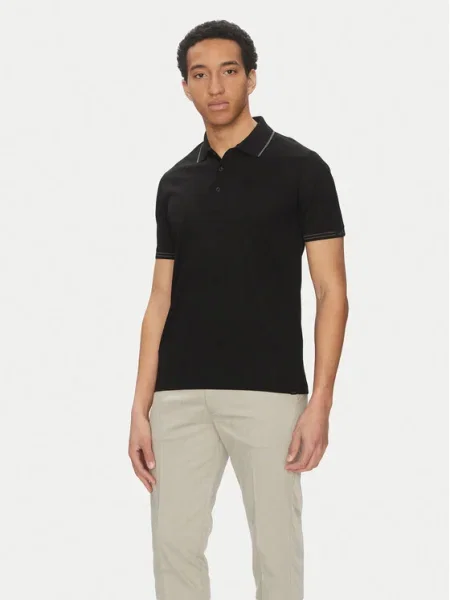 Paul&Shark Tricou polo negru