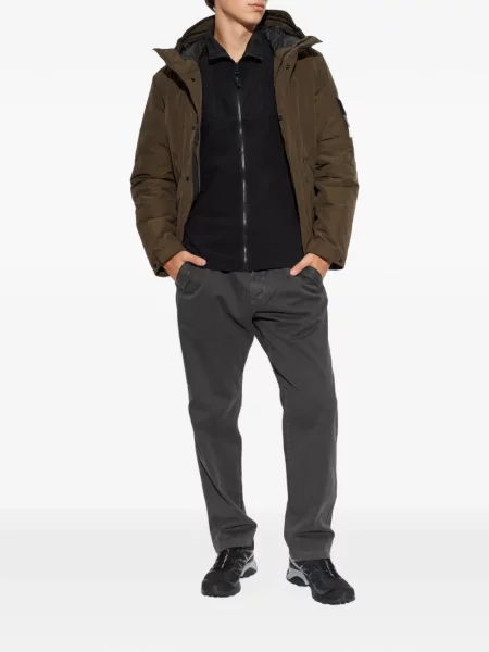 Geacă Stone Island cu strasuri stretch negru