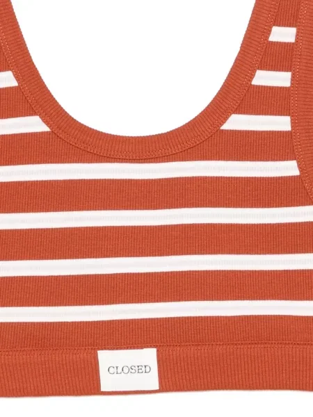 Бралет Closed на райета червено