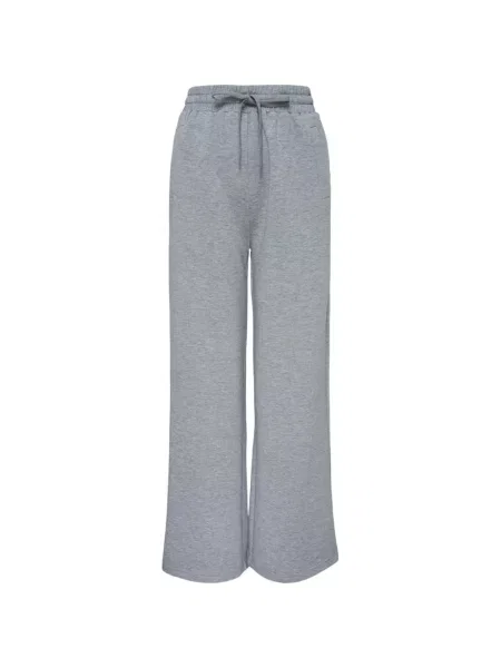 Pantaloni Club21 Collection din jerseu alergare gri