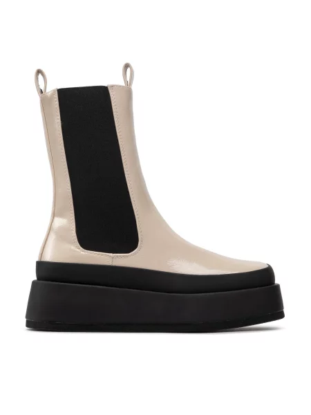 Ботильоны Deezee бежевые