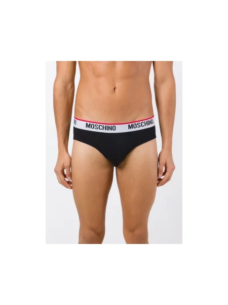 Majtki Moschino biznesowe czarne