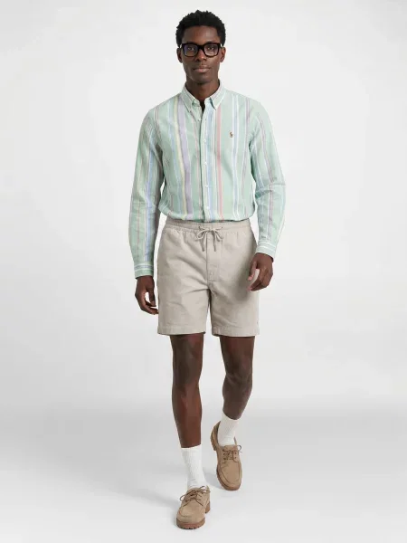 Krátky šortky Polo Ralph Lauren sivá