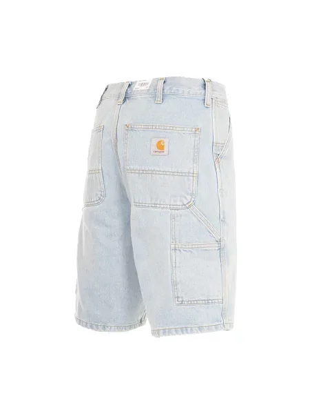 Szorty jeansowe Carhartt Wip niebieskie