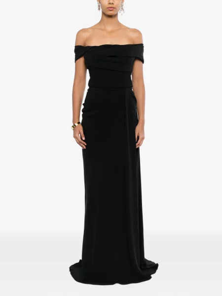Rochie Zuhair Murad drapată negru