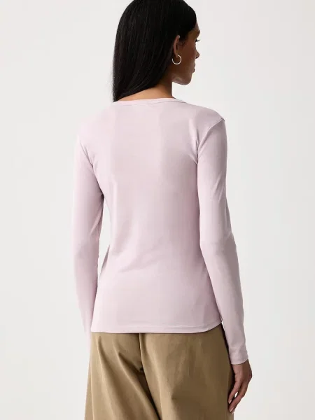 United Colors of Benetton tričko s dlhým rukávom dámske ružová