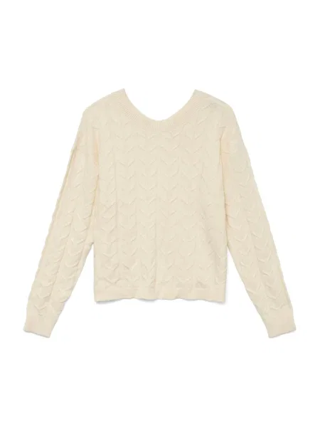 VERO MODA Pulover VMTILDA crem