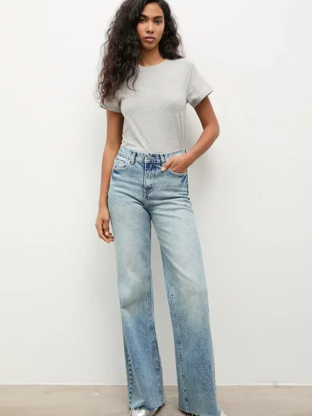 Blugi Answear.lab albastru