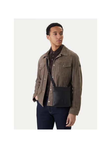 Мъжка чантичка Calvin Klein Bold Ck Flatpack черен