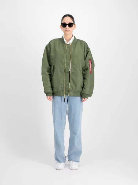 ALPHA INDUSTRIES Geacă de primăvară-toamnă verde