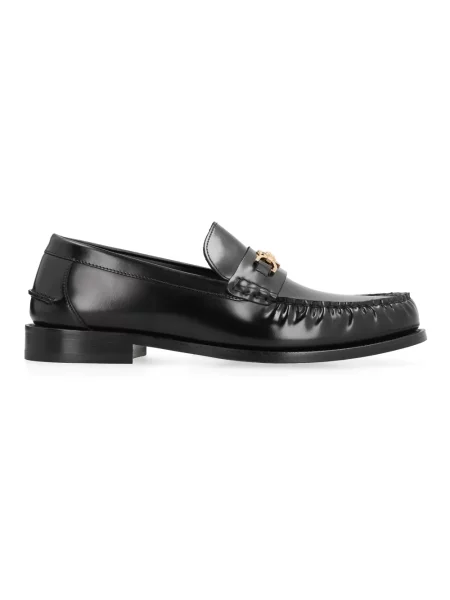 Półbuty Versace Medusa eleganckie czarne