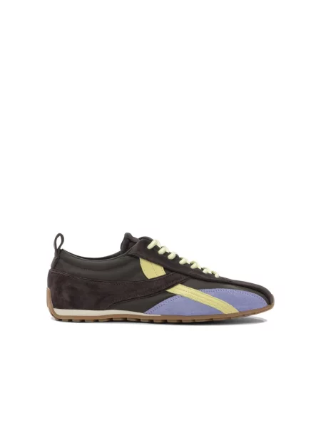 Sneakersy Alohas retro brązowe