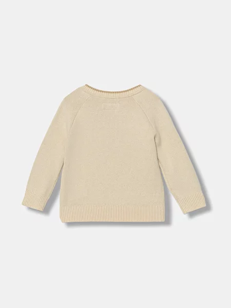 Calvin Klein Jeans Dětský svetr béžový