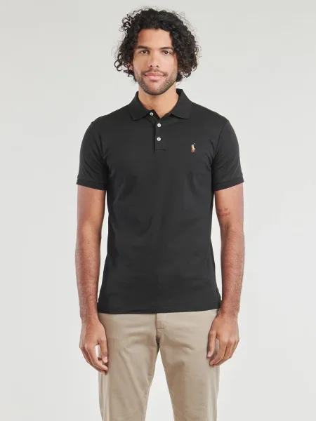 Polo Ralph Lauren Póló barna / olíva fekete
