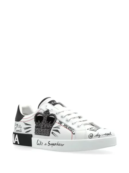 Sneakerși Dolce & Gabbana alb