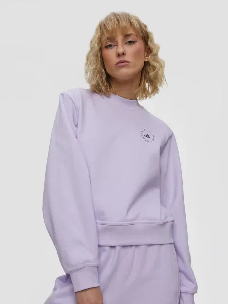 Bluza Adidas By Stella Mccartney fioletowa