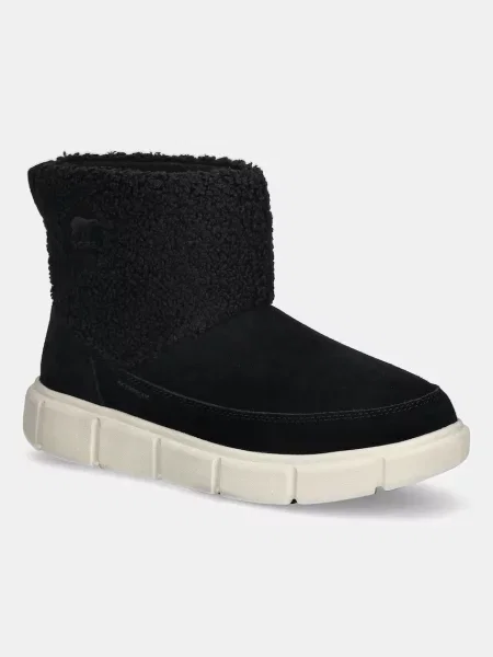 Μπότες χιονιού Sorel SOREL EXPLORER III SLIP-ON COZY WP μαύρο