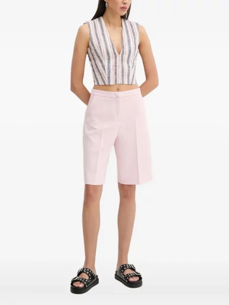 Top Iro cu dungi cu decolteu în V