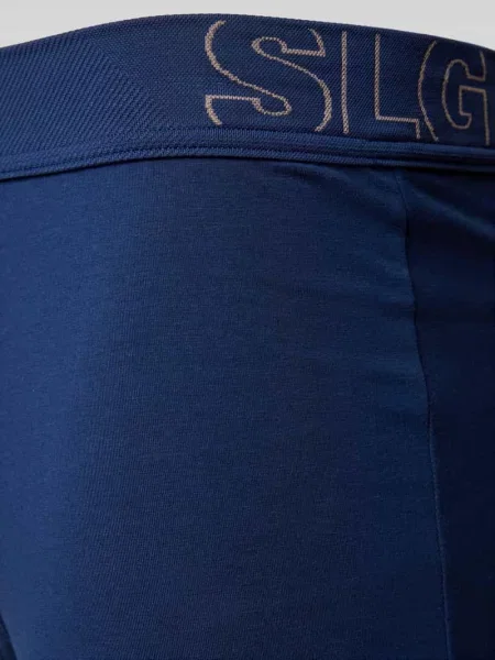 Bokserki z elastycznym pasem z logo labelu Slg