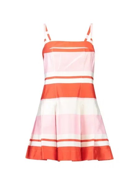 Rochie mini Simkhai cu dungi de costum mini roz