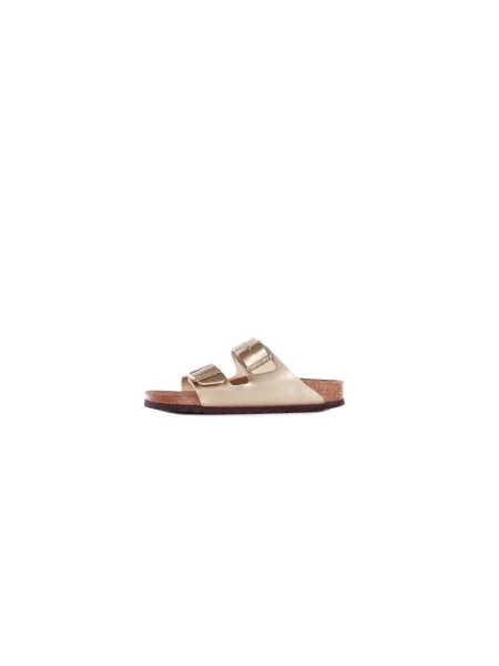 Klapki BIRKENSTOCK Arizona BF Narrow gold żółte