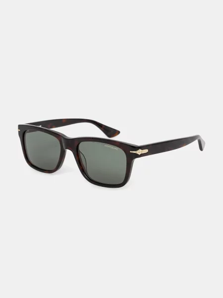 Montblanc ochelari de soare barbati bordo verde