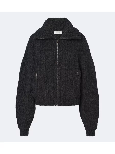 Cardigan Lemaire din lână alpaca negru