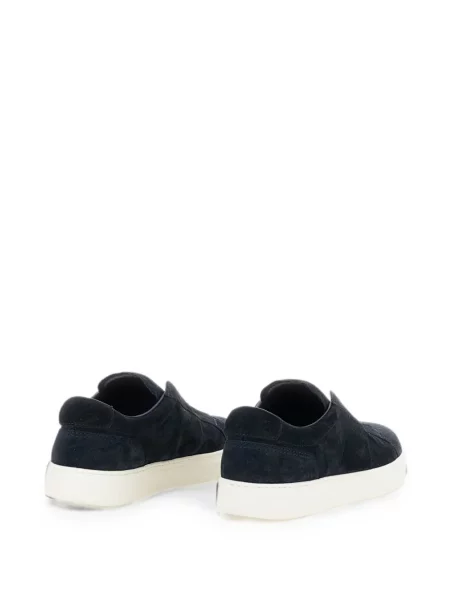 Chiloți Hogan din piele slip-on albastru