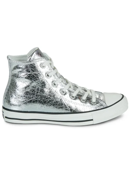 Pantofi Converse argintiu