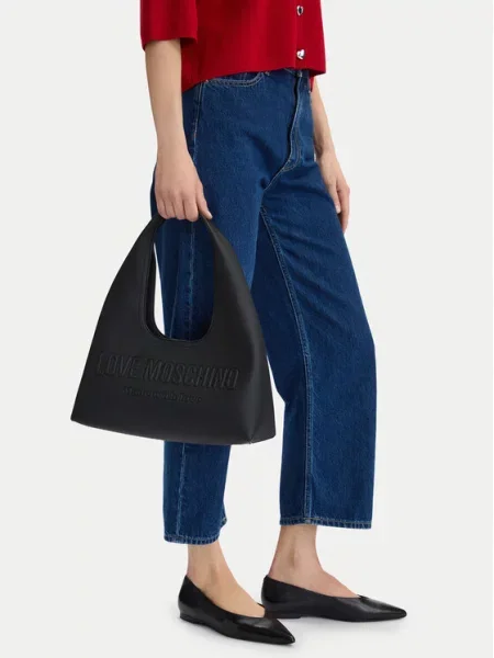 LOVE MOSCHINO Kabelka čierna