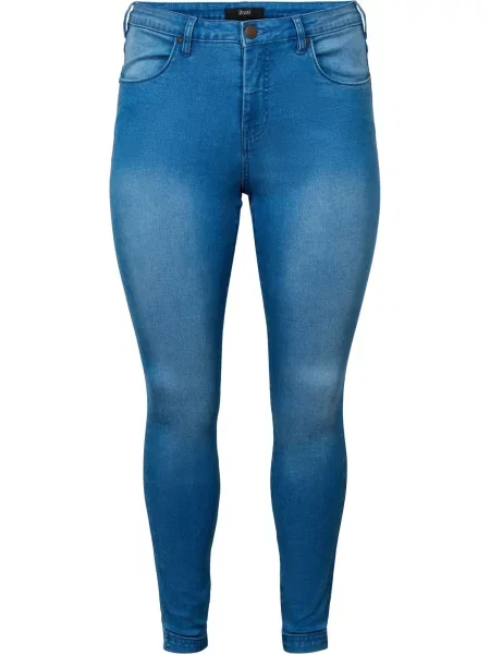 Zizzi Jeans deschis albastru