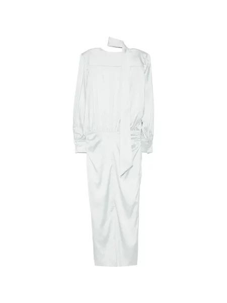 Rochie midi Rotate Birger Christensen cu funde verde