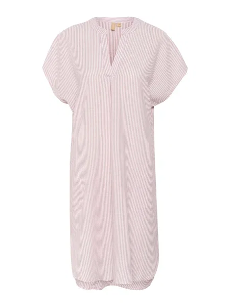 CULTURE Rochie tip bluză CU Azemina deschis / roz pal bej