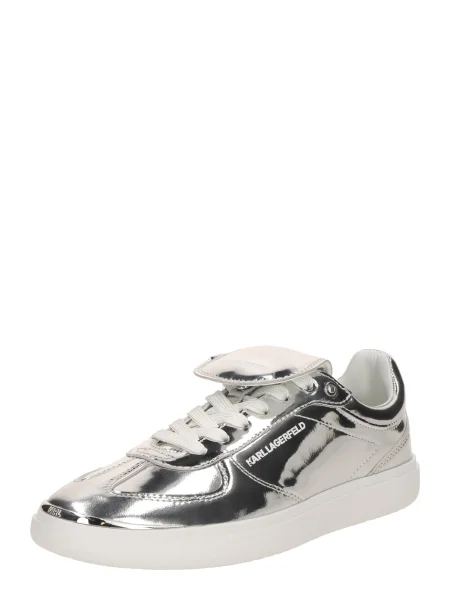 KARL LAGERFELD Sneakersy strieborná