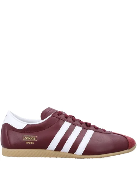 Tricou Adidas cu dungi scurt alb