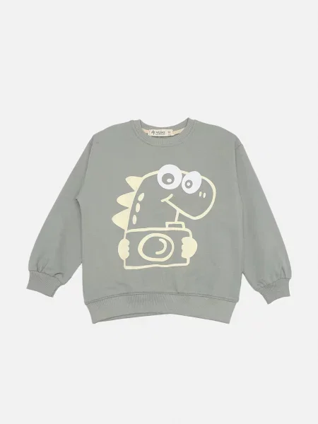 Дитячий Світшот YUKI сірий